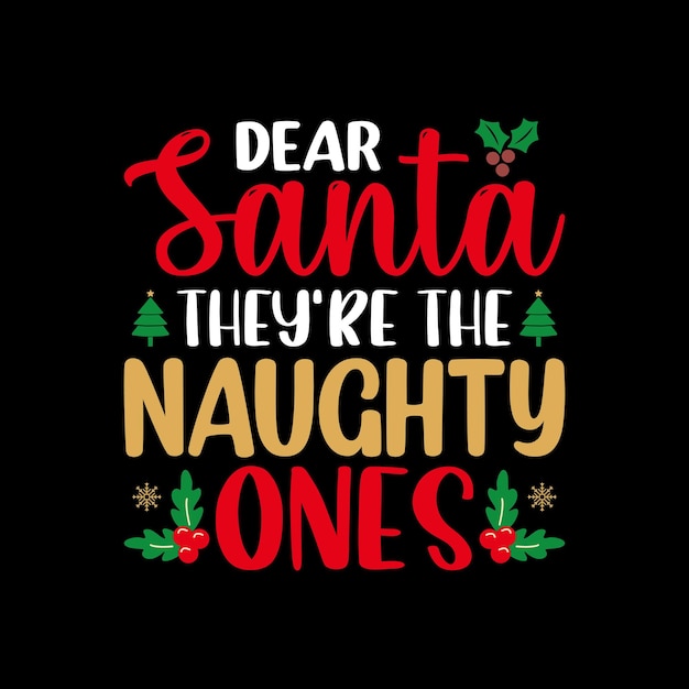 Diseño de camiseta de Navidad