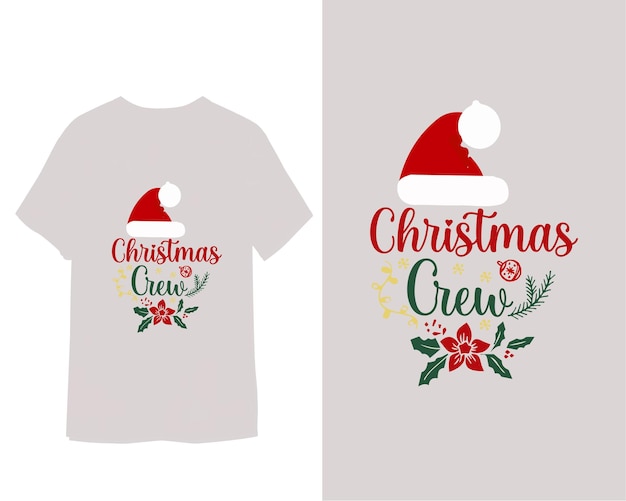 Diseño de camiseta de navidad