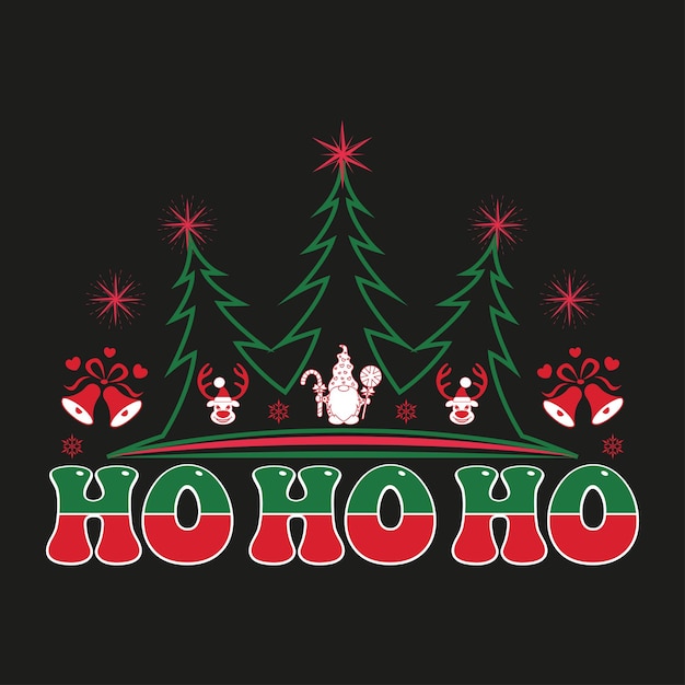 Diseño de camiseta navideña