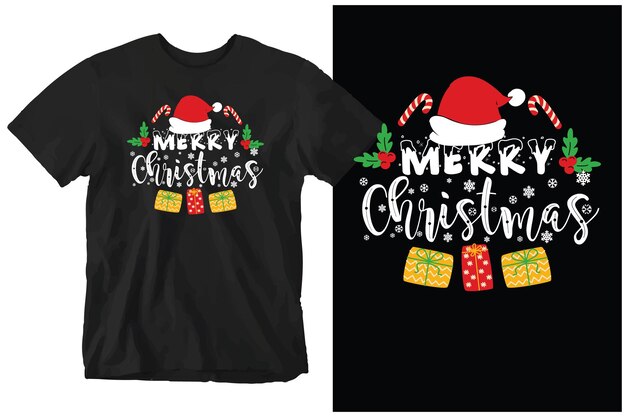 Diseño de camiseta navideña