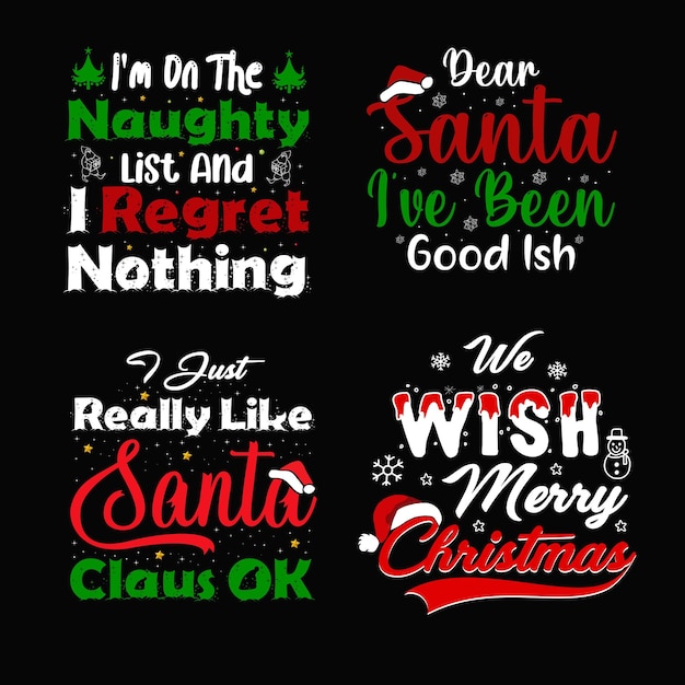 Diseño de camiseta navideña