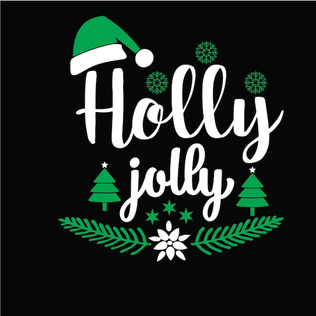 Diseño de camiseta navideña