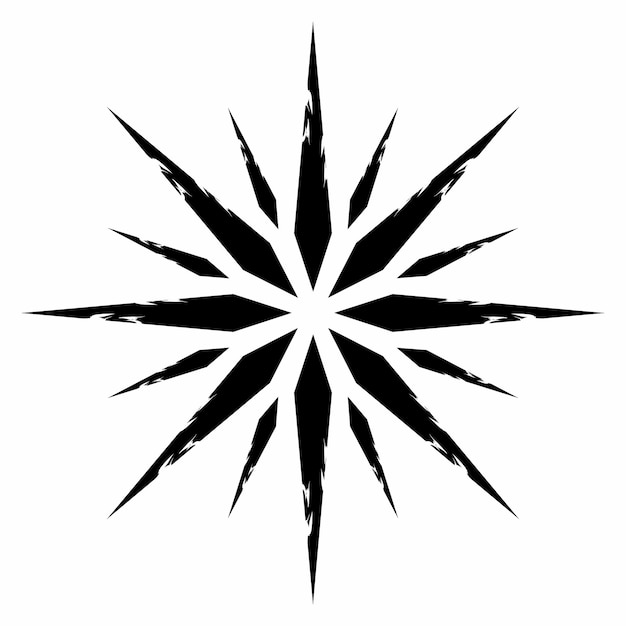 Diseño de camiseta o cartel con una ilustración de una estrella
