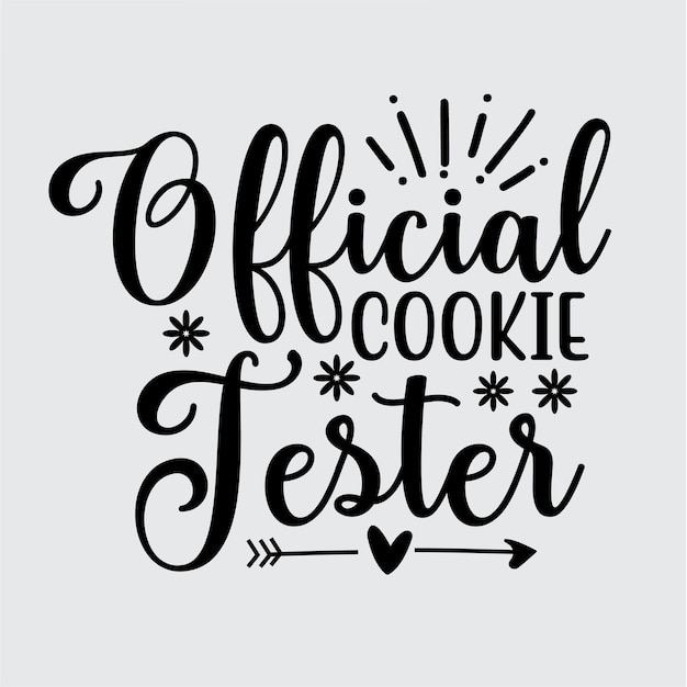 Diseño de camiseta oficial de cookie tester