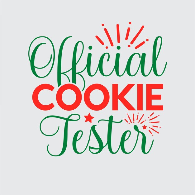 Diseño de camiseta oficial de cookie tester