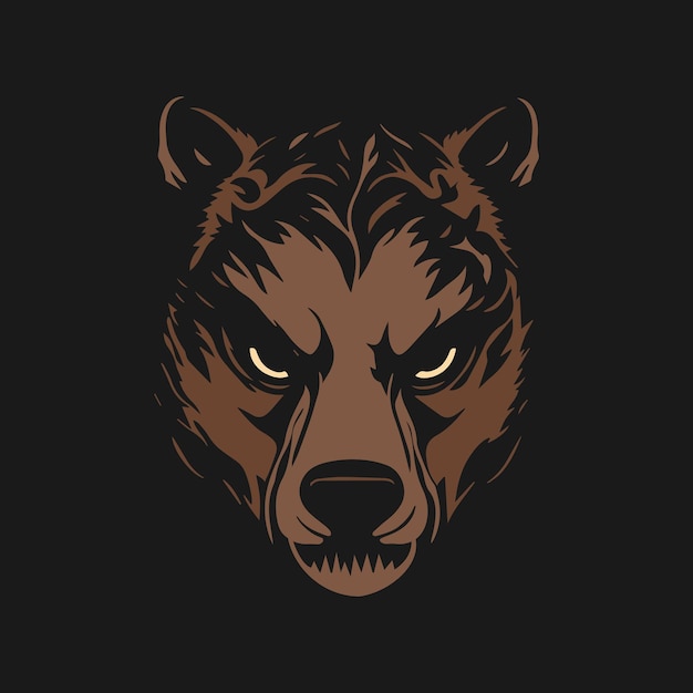 Diseño de camiseta de oso