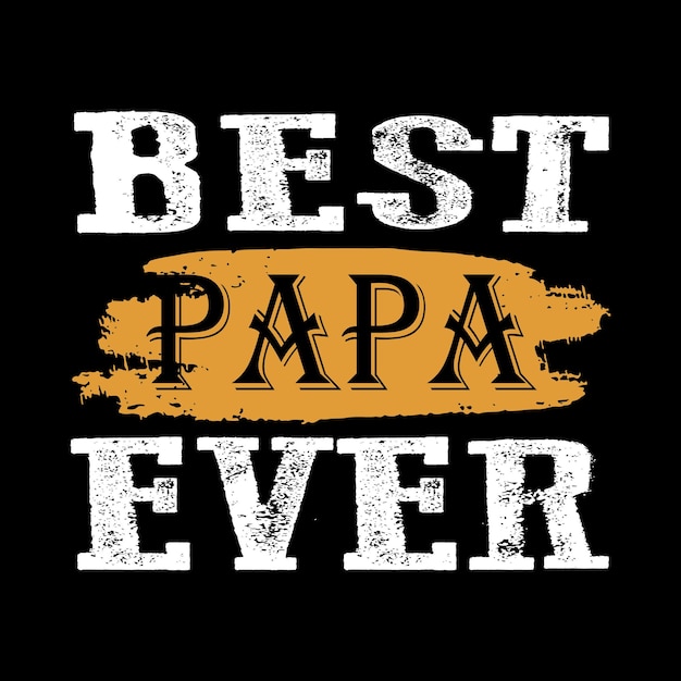 Vector diseño de camiseta de padre