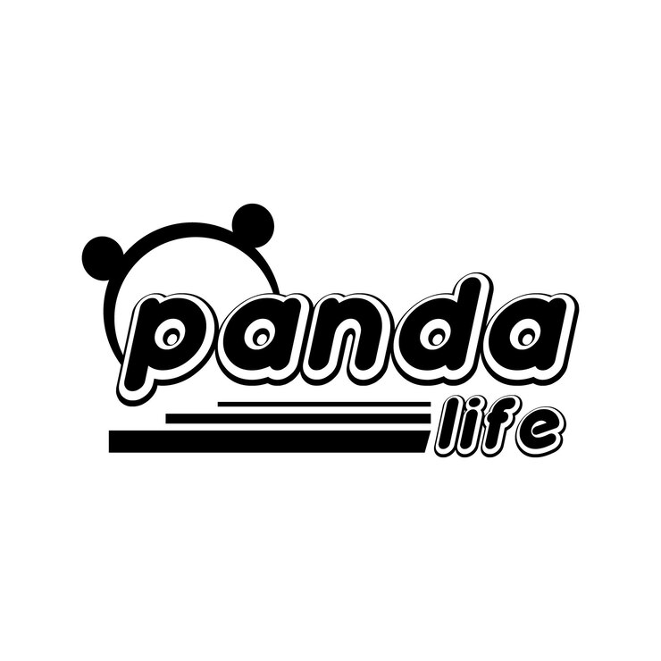 Vector diseño de camiseta de panda