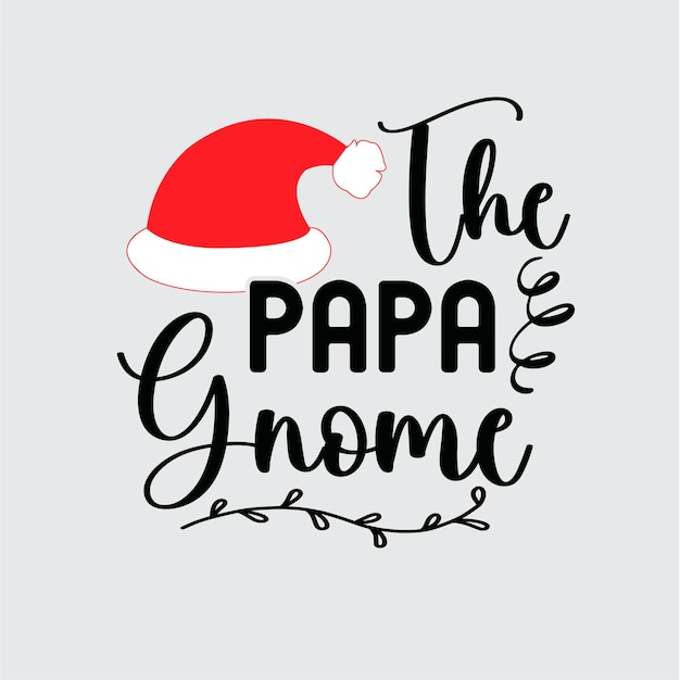 El diseño de la camiseta Papa Gnome