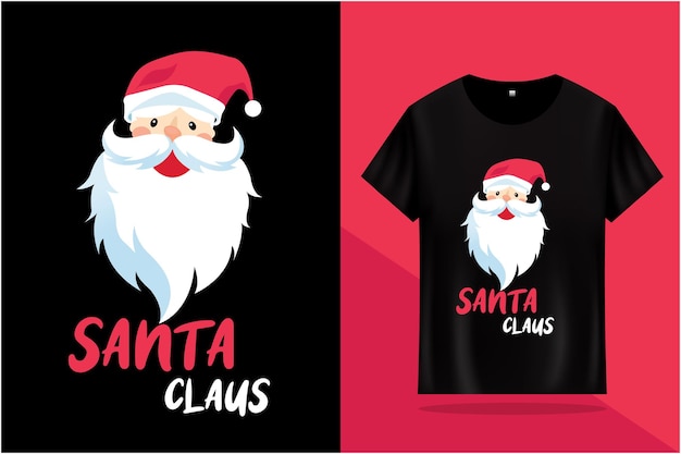 Diseño de la camiseta de Papá Noel