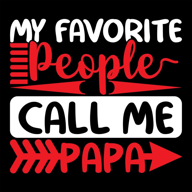 Diseño de camiseta de papá