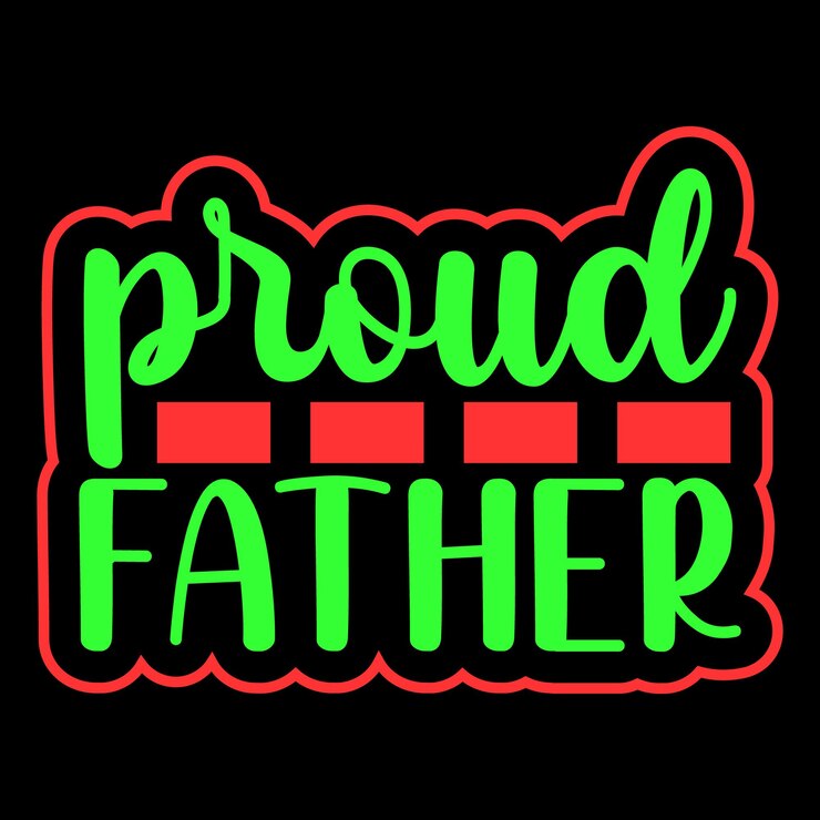 Diseño de camiseta de papá