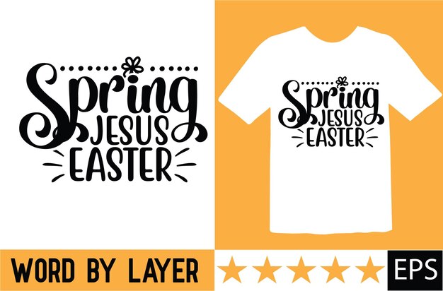 Diseño de camiseta de Pascua svg