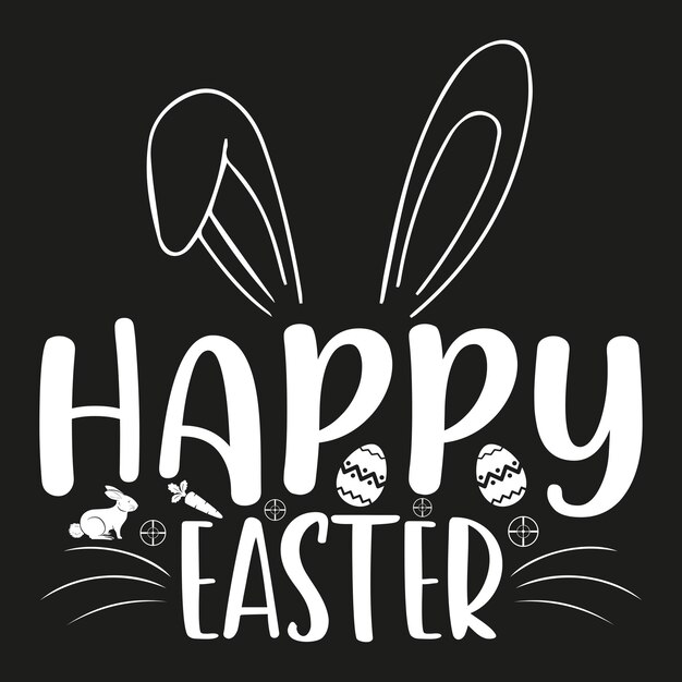 Diseño de camiseta de Pascua