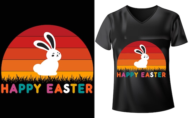 Diseño de camiseta de Pascua