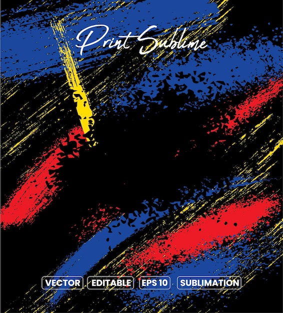 diseño de camiseta de patrón para la sublimación