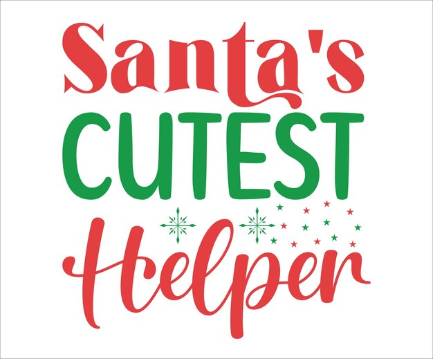 Diseño de camiseta del pequeño yelper de Vector Santa