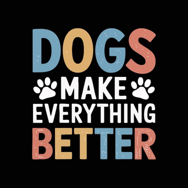 diseño de camiseta de perro