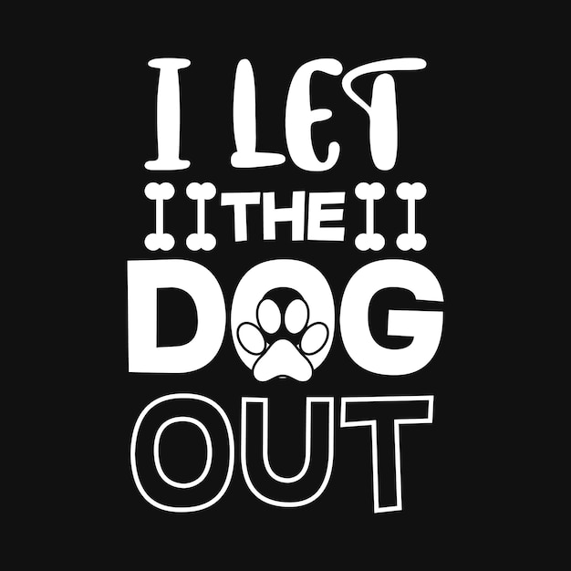 Diseño de camiseta de perro
