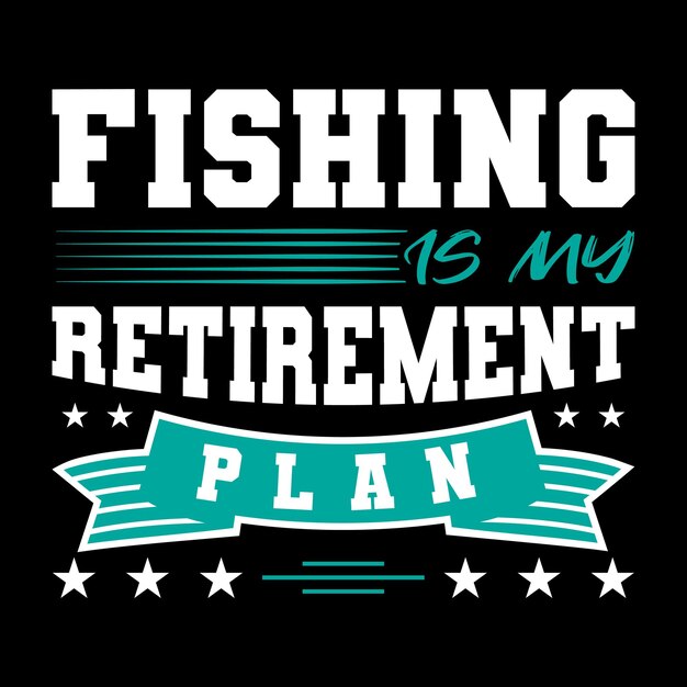 Diseño de camiseta de pesca