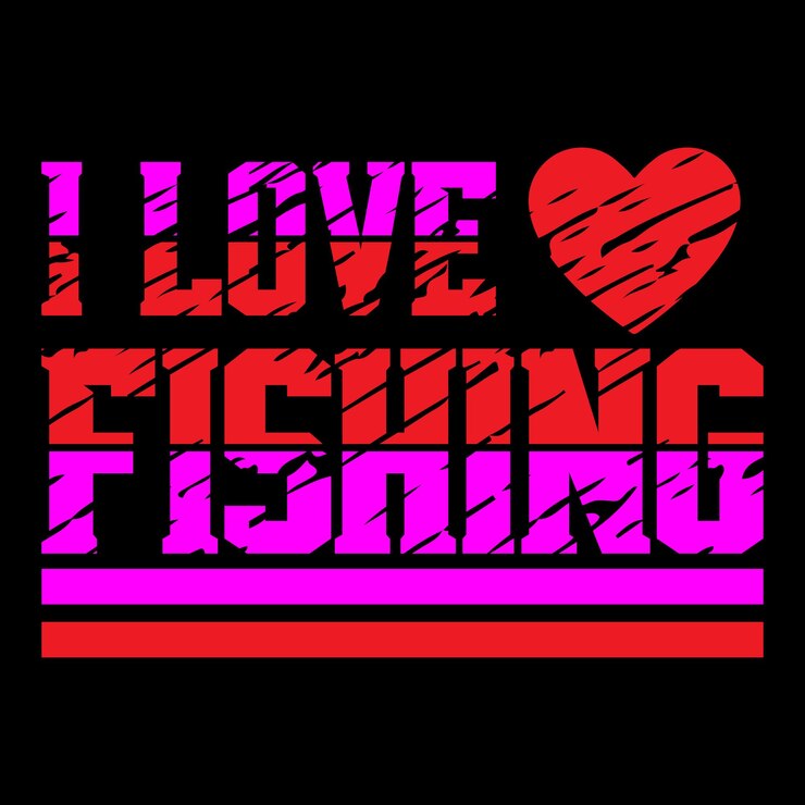 Diseño de camiseta de pesca.