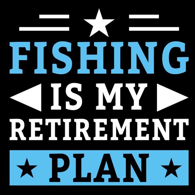 Diseño de camiseta de pesca.
