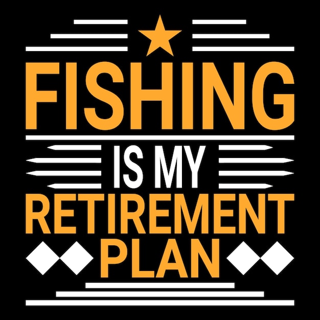 Diseño de camiseta de pesca