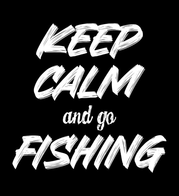 Diseño de camiseta de pesca.