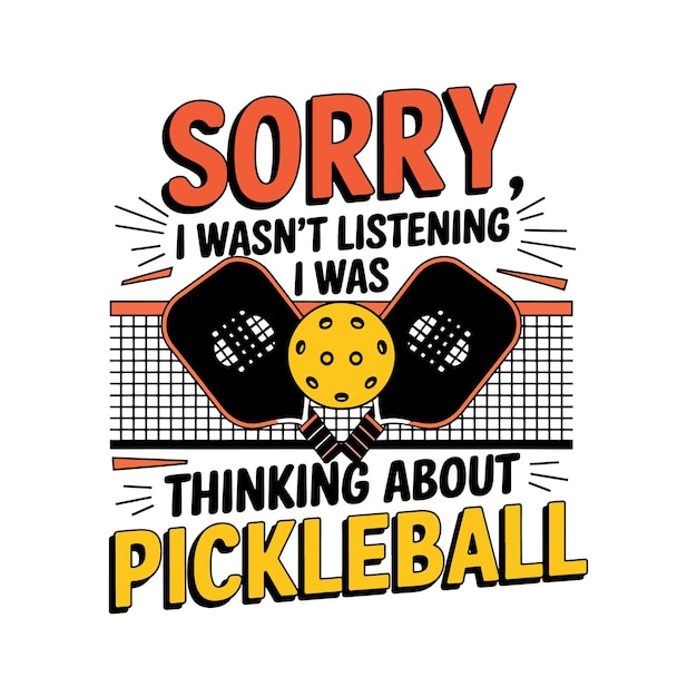Diseño de la camiseta de pickleball