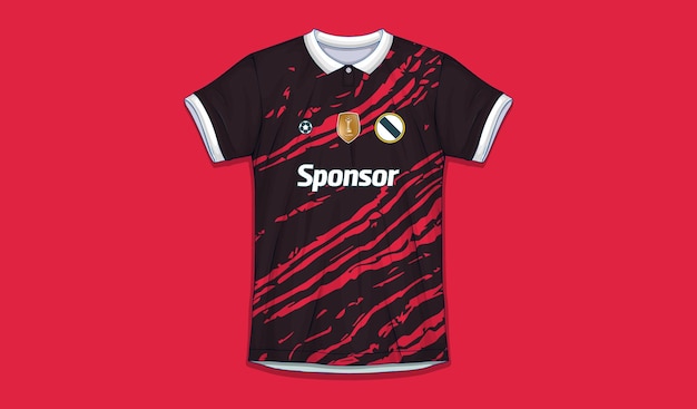 Diseño de camiseta de polo para deportes