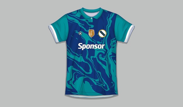 Diseño de camiseta de polo para deportes