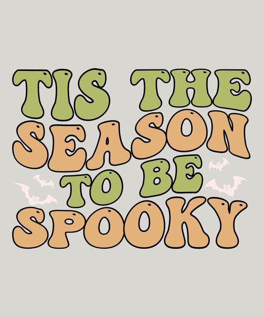 diseño de camiseta retro svg de halloween