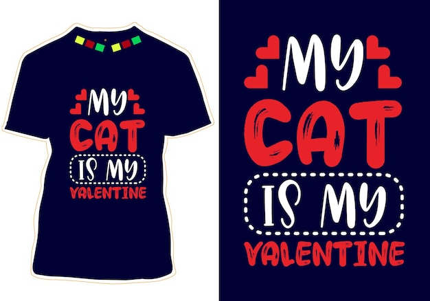 Diseño de camiseta de san valentín.