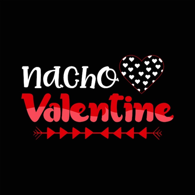 Vector diseño de camiseta de san valentín