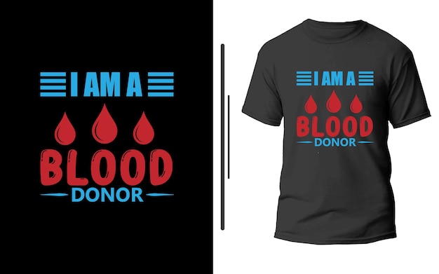 El diseño de la camiseta de sangre