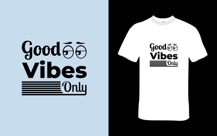 Diseño de camiseta solo de buen rollo.