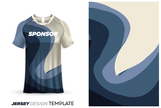 Diseño de camiseta de sublimación plantilla de camiseta deportiva de fútbol diseño de camiseta deportiva fondo de acuarela