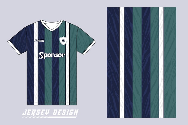 Diseño de la camiseta para la sublimación