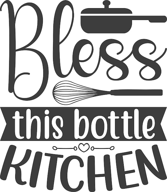 diseño de camiseta svg de cocina