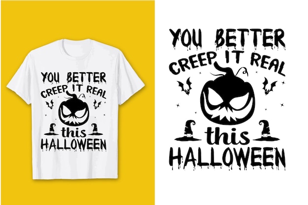 Diseño de camiseta SVG de Halloween