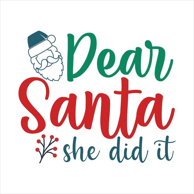 Diseño de camiseta SVG de Navidad