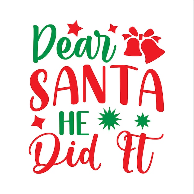 Diseño de camiseta SVG de Navidad