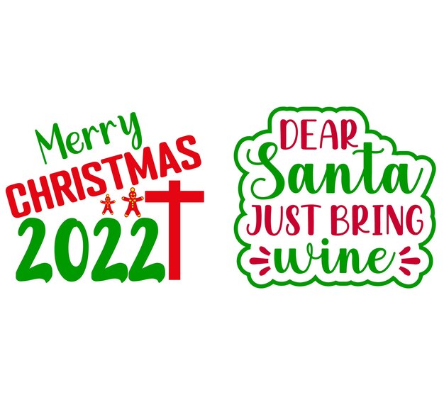 Diseño de camiseta SVG de Navidad