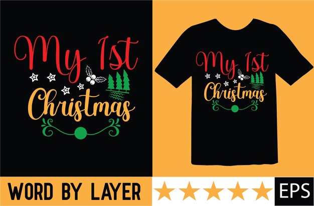 Diseño de camiseta SVG de Navidad