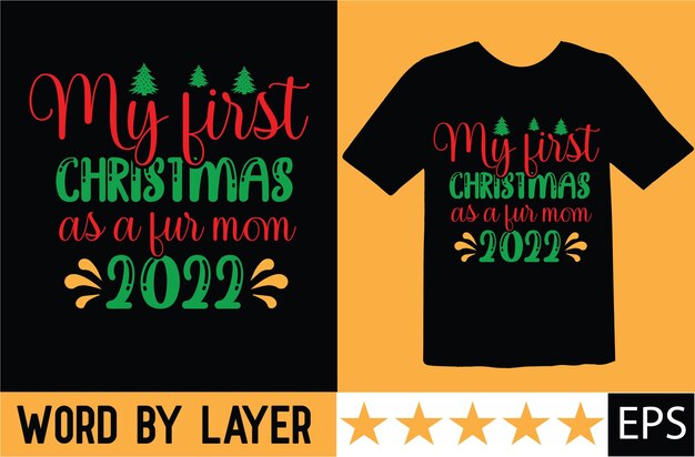 Diseño de camiseta SVG de Navidad