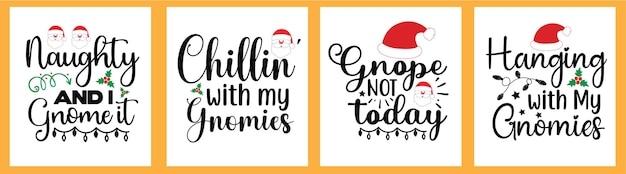 Diseño de camiseta SVG de Navidad
