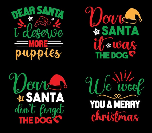 Vector diseño de camiseta svg de navidad