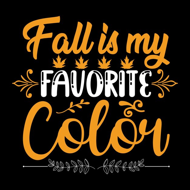 Diseño de camiseta SVG de otoño