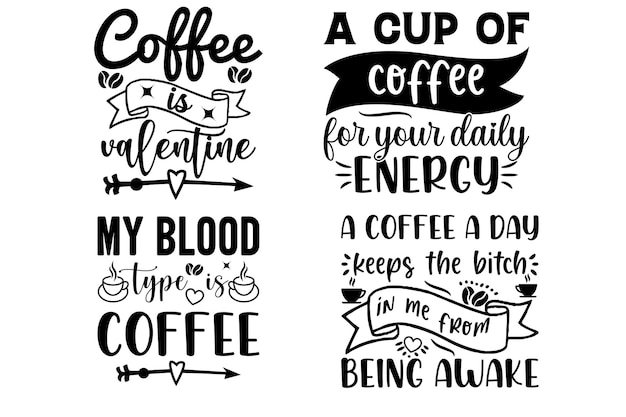 Diseño de camiseta SVG de tipografía de café. Camisa de regalo de café, vector de café, café,