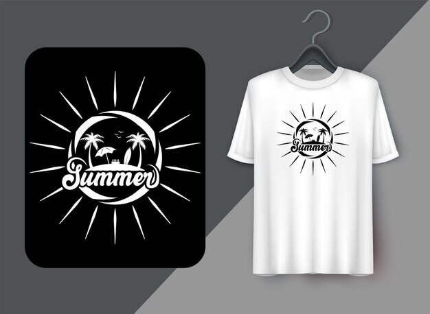 Diseño de camiseta SVG de verano